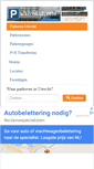 Mobile Screenshot of parkeren-utrecht.nl
